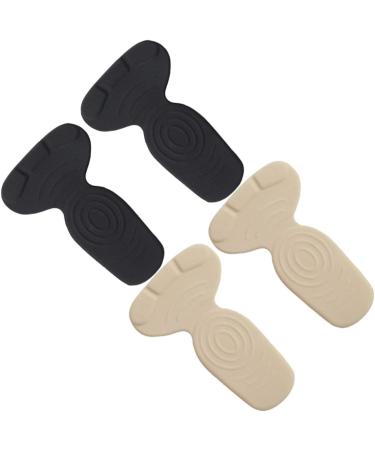 Didiseaon 2 Pairs Anti-Slip Silicone Gel Heel Inserts - Reusable Cushion & Grips for High Heels | Comfort & Support Insoles - Buy Online on GoSupps.com