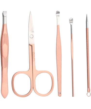 FRCOLOR 16 Piece Set Ear Hooks Stainless Nail Cutter Fingernail Cutter Exfoliating para u as Eyebrow Scissors Nose Cutter Stainless Steel Manicure Tool Nail File Nail Clippers - Buy Online on GoSupps.com