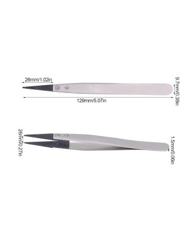 High-Quality Plastic & Stainless Steel Tweezers | Carbon Fiber Design for Aerospace & Microelectronics - Buy Online on GoSupps.com