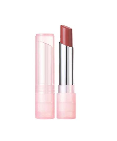 Color Changing Lip Balm, Shimmer Lip Glow Balm, Hydrating Temperature Color Change Lip Gloss Lip Balm, Long-Lasting Lip Balm Tinted for Lip Care (Bean Paste)