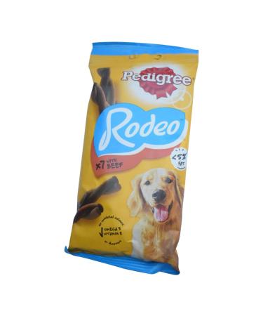 Mars Pet Things Pedigree Rodeo Beef 7 Stick (Pack of 12)