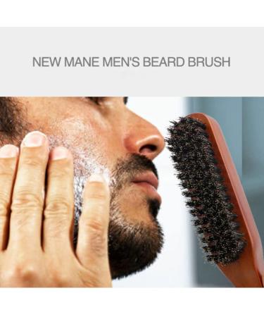 Generic Beard Brush for Men - Multi-Functional Styling Brush & Mustache Comb for All Hair Types - Buy Online on GoSupps.com