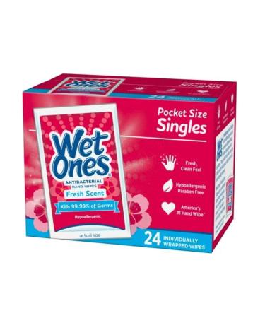 Wet Ones Singles: Antibacterial Hand Wipes - Convenient On-the-Go Cleaning Solution - Buy Online on GoSupps.com