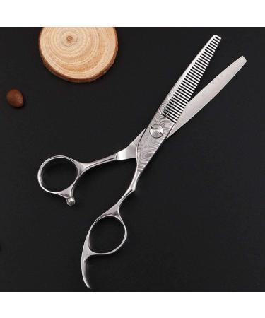 Hairdressing Scissors Hairdressing Scissors Hair Salon Silver Barber Scissors 440c Steel Flat Cut Teeth Scissors FlatCut6Inch A FlatCut6Inch - Buy Online on GoSupps.com