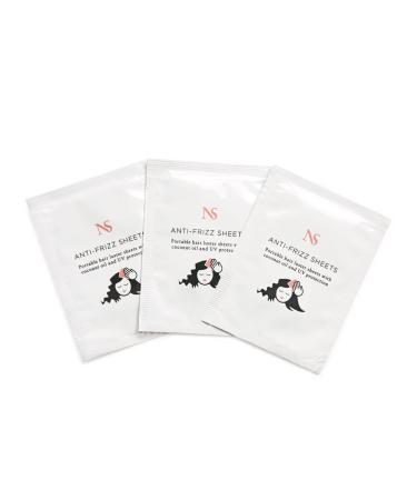 Nunzio Saviano Anti-Frizz Sheets 15 Count - Say Goodbye to Frizz with Our Travel-Friendly Solution - Buy Online on GoSupps.com