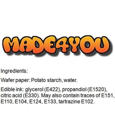 Made4You Happy Retirement - Edible Cupcake Toppers - Stand-up Wafer Cake Decorations (12) - Buy Online on GoSupps.com