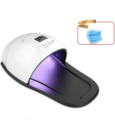 Ruihua 2 in 1Professional Nail Lamp Smart Auto-sensing 4 Timer Setting UV/LED 48W Nail Dryer New Version Portable Quickly LED Nail Curing Give a Gift - Buy Online on GoSupps.com