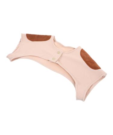 FRCOLOR Warm Vest Comfortable Shoulder Brace Elderly Shoulder Warmer Breathable Shoulder Support Washable Neck Heat Pad Heating Pad for Neck Warm Shoulder Winter Miss Artificial Wool 51.00X26.00X1.00CM Assorted Color