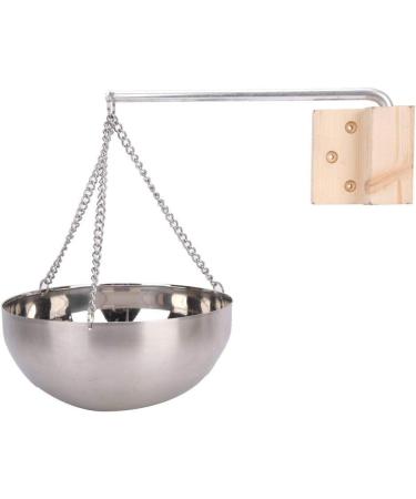 Fdit 20cm Stainless Steel Sauna Aromatherapy Bowl - Essential Oil Holder & Room Accessories for Ultimate Sauna Experience - Buy Online on GoSupps.com