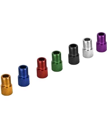 7Pcs Valves Adapter Converter Presta to Schrader for Bike, Inflate Tire Easily - Bicycle Valve Adapter - Buy Online on GoSupps.com