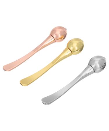 POPETPOP POPETPOP Ergonomic Eye Cream Roller for Skin Care Multifunctional Metal Spoon for Dividing