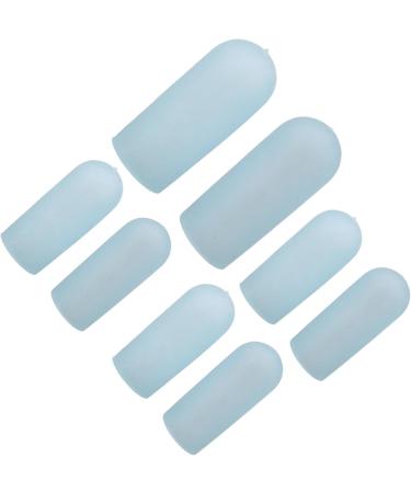 Buy Breathable Hammer Toe Covers with Ventilation Holes - 4 Pairs Big Toe Caps for Friction Relief | International Shipping Available - Buy Online on GoSupps.com
