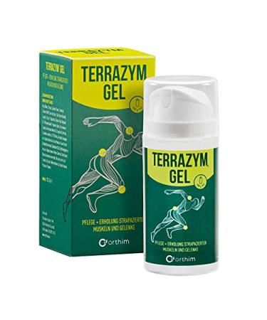 Terracym Gel 100g - Fast Muscle & Joint Recovery with Arnica & Campher | 100% Vegan Paraben-Free | Made in Germany - Buy Online on GoSupps.com