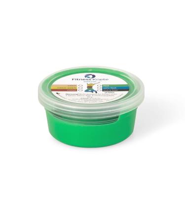 Fitness Clay Deluxe Color | 85g cans | Strength selection | Finger trainer | Hand trainer green firm