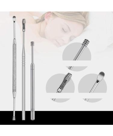 Stainless Steel Ear Pick - Ear Wax Scoop & Curette for Effective Ear Cleaning | International Shipping Available - Buy Online on GoSupps.com