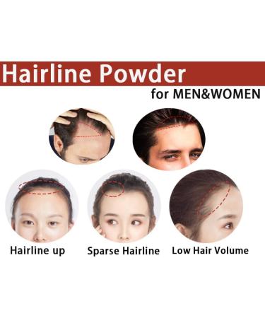 Hairline Shadow Powder Lightweight Hairline Powder Red Hairline Contouring Shadow Powder Waterproof Instant Hairline Powder Quick Cover Root Touch Up Thinning Hair Hair Root Dye For Men & Women - Buy Online on GoSupps.com