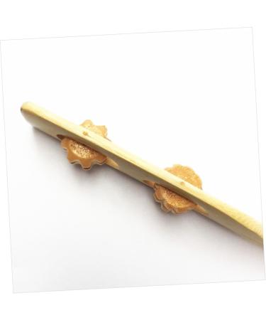 Goohochy 2-Piece Wooden Back Scratcher & Shoulder Massager - High-Quality Bamboo Body Relaxation Device for Men - Buy Online on GoSupps.com