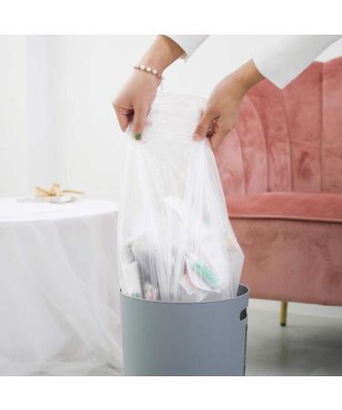 Trash Bags Biodegradable Starch-Based Degradable Garbage Bags Household White Rubbish Bags Compostable Bags Thickened Flat Point Break - Buy Online on GoSupps.com