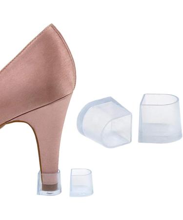SUPVOX 10 Pairs High Heel Protector - Clear Latin Betty Dance Shoes Size L (Transparent) - Buy Online on GoSupps.com