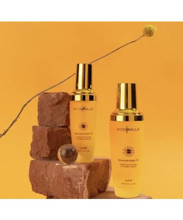 Buy Pure Moroccan Argan Oil 100ml - 100% Organic Gold for Hair & Skin | International Shipping Available - Buy Online on GoSupps.com