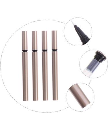 Mipcase 4pcs Eyeliner Empty Eyeliner Pencil Liquid Eyeliner Pen Makeup Tubes Fine Brush Straight Liquid - Buy Online on GoSupps.com