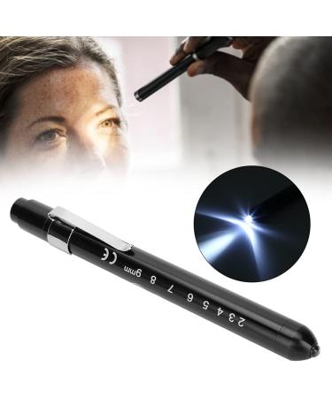 White Light Clinical Pen for Ophthalmic Examination - Nurses & Doctors Penlight for Pupil Check - Clip Design, AAA Batteries (Not Included) - Black - Buy Online on GoSupps.com