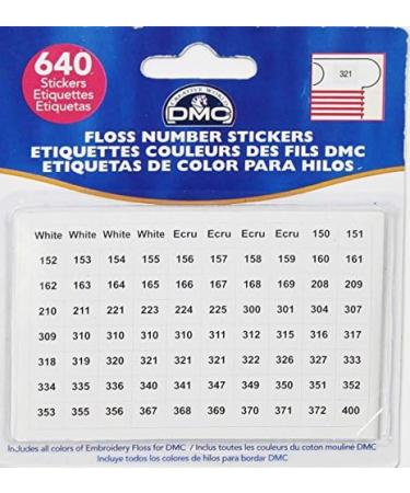Buy DMC Color Card & Dental Floss Sticker - International Shipping Available | Premium Craft Supplies - Buy Online on GoSupps.com