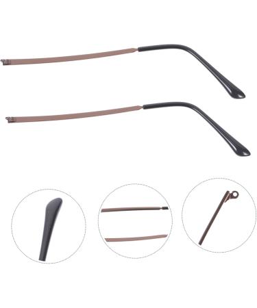 Lurrose Sunglasses Arm Legs & Glasses Brackets - Metal Leg Push Buttons & Nasal Pads for Eyewear - Buy Online on GoSupps.com