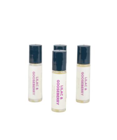 Lilac and Gooseberry Perfume Oil - .3 oz Rollerball Perfume | Phthalate Free | Perfume For Women - Buy Online on GoSupps.com