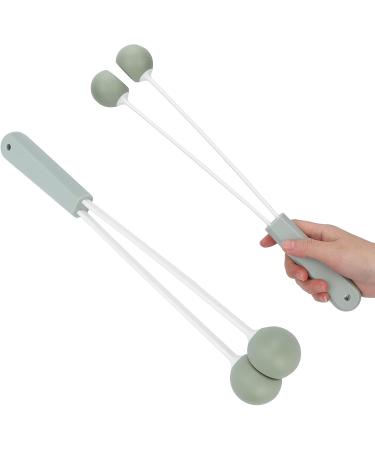 Massage Hammer Tool - Handheld Manual Massage with Double Silicone Balls for Neck Back Arms & Legs - Relaxation Sleep Mask Included - Buy Online on GoSupps.com