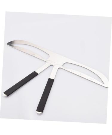 VINTORKY Eyebrow Drawing Tools Eyebrow Caliper Assistant Grooming Stencil Brow Stencils Tool Balance Ruler Miss Stainless Steel - Buy Online on GoSupps.com