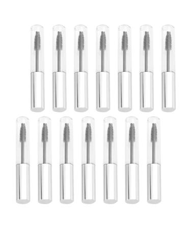 Beaupretty 1 Set Mascara Bottle Eyelash Bottle Empty Mascara Tube with Wand Portable Mascara Tubes Makeup Dispenser Bottle Mascara Insert Eye Cream Jar Eye Gloss Travel Plastic Bottle Abs 8.5X1.3X1.3CM Silver