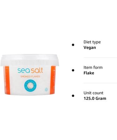 Cornish Sea Salt Smoked Flakes 125g - Buy Online on GoSupps.com