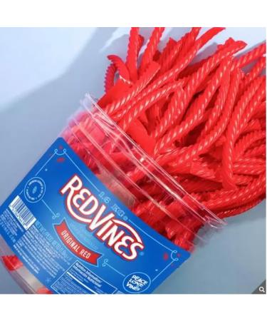 Red Vines Licorice Soft SND Chewy Twists Jar - 1.6kg - Buy Online on GoSupps.com