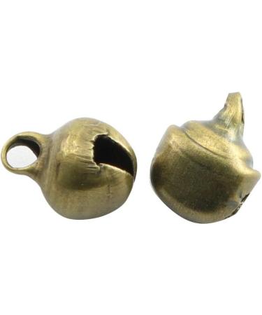 JCBIZ 6mm Bronze Small Bell - 120pcs Christmas DIY Pet Bell Decoration & Jewelry Accessories - Buy Online on GoSupps.com