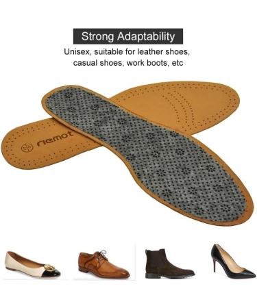 Buy Genuine Sheepskin Shoe Insoles - Comfortable Inserts for Dress Leather Boat Ballet & High Heel Shoes - Breathable Anti-Odor Size 13 US Women / 15 US Men - Buy Online on GoSupps.com