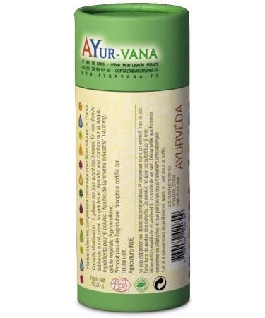 Ayur-Vana Gymnema Sylvestris Bio 60 G lules - Buy Online on GoSupps.com