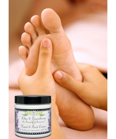 BELLA DES NATURAL BEAUTY Lilac and Gooseberry Hand and Foot Moisturizing Cream | 4 oz | Yennefer Perfume Scent of a Sorceress | with Protein Kokum Butter for Very Dry Skin Feet and Cuticles - Buy Online on GoSupps.com