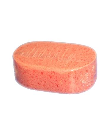 Maaj 4x bathing sponge oval colorful