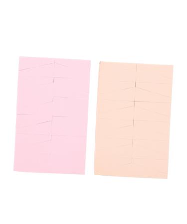 Zerodeko 2 Sets Triangle Puff Triangle Powder Puff Velour Powder Puff Foundation Makeup Puff Sponge Wedge Makeup Foundation Body Puff Non Latex Hydrophilic Polyurethane Dry Puff