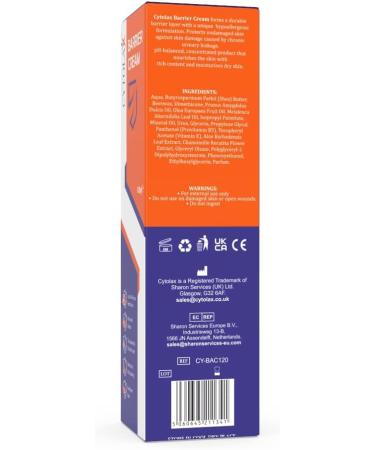 Cytolax Barrier Cream 120g | 24-Hour Protection Against Skin Irritation & Sores | Shea Butter & Aloe Vera Formula for Elasticity & Repair | Transparent & Durable | 1-Pack - Buy Online on GoSupps.com