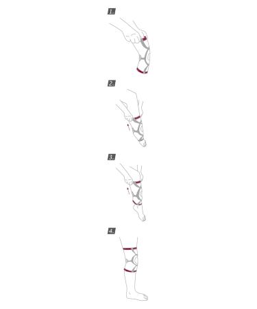 Actimove GenuMotion Knee Support - Medium Charcoal | Best International Shipping - Buy Online on GoSupps.com