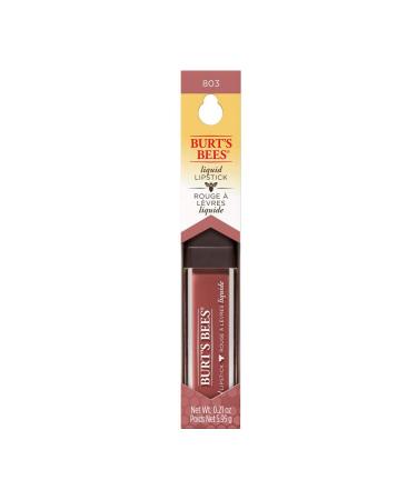 Burt's Bees Tidal Taupe Glossy Liquid Lipstick - 100% Natural | 1 Tube - Buy Online on GoSupps.com