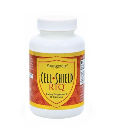 Youngevity Cell Shield RTQ - Turmeric Curcumin (95% Circuminoids) Quercetin Japanese Knotweed - Highly Bioavailable Antioxidant Blend - 60 Capsules 60 Count (Pack of 1)