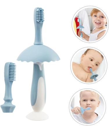Minkissy Baby Training Toothbrush Set - 3 Silicone Toothbrushes for Infants | Soft Oral Care for Milk Teeth & Gums - Buy Online on GoSupps.com