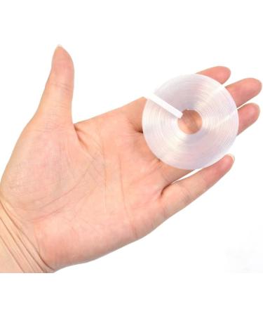 0.9 * 300cm Italian Keratin Flat Tips Glue Fusion Keratin Glue Tips Pre Bonded Tool for Hair Extensions(Transparent) - Buy Online on GoSupps.com