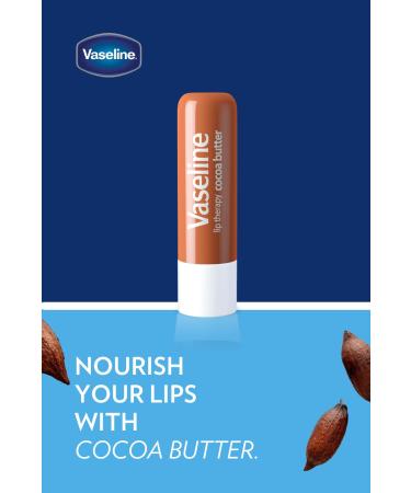 Buy Vaseline Lip Balm Cocoa - 12 Pack Box | Moisturizing & Nourishing | International Shipping Available - Buy Online on GoSupps.com