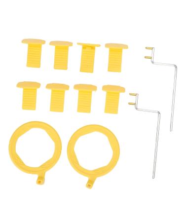 Oral X-Ray Film Positioning System - Complete Set for Clear Photography | Heat-Resistant Intraoral Film Holder for Rear Molars - Yellow | International Shipping Available - Buy Online on GoSupps.com