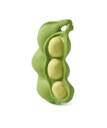 Oli & Carol Edamame Teething Ring - Natural Rubber Baby Toy Safe for Infants Green | International Shipping Available - Buy Online on GoSupps.com