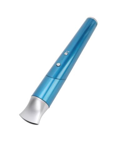 Foldable Cordless Hair Dryer 600W Ionic Hair Dryers with 2 Temps & 3 Speeds Portable Blow Dryer for Home Salon Hotel 360 Rotatable Nozzles Rechargeable Battery (Blue)